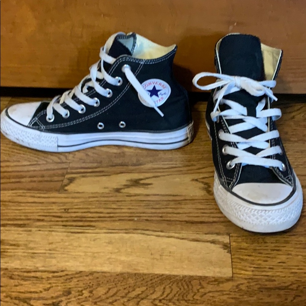 Covered All-Star Black High Top Shoes